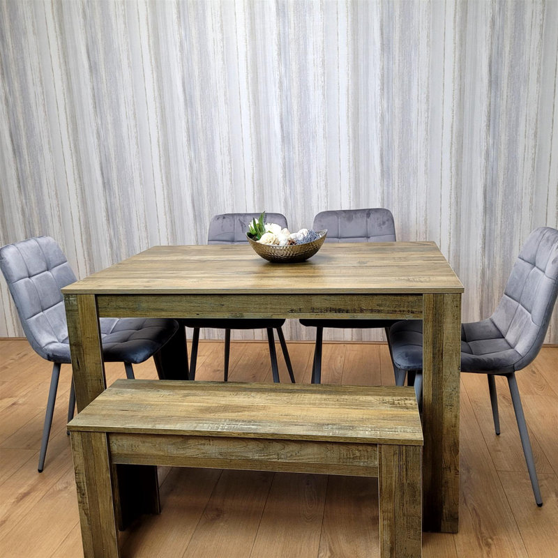 Romal 3 - Person Dining Set, 75cm H x 117cm W x 77cm D