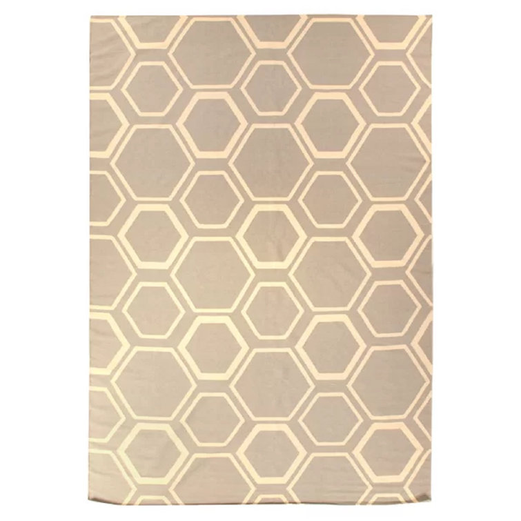Wool Geometric Indoor Rug