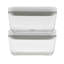 Fresh & Save Glass Airtight Meal Prep 2 Container Food Storage Set