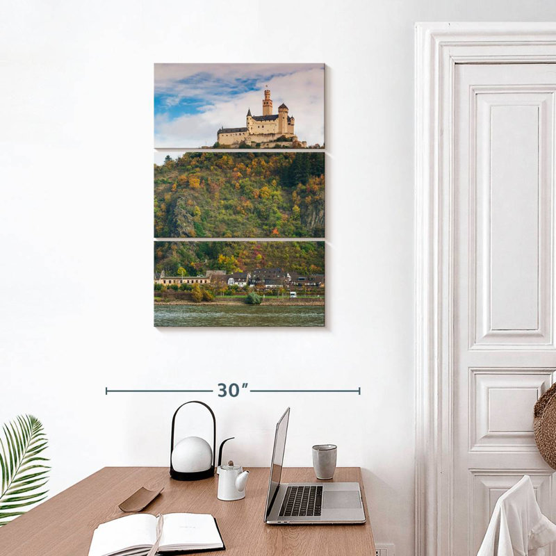 Lilie Marksburg Castle, 32" H x 20" W