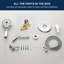Wall Mounted Volume Control Complete Shower System-117215699
