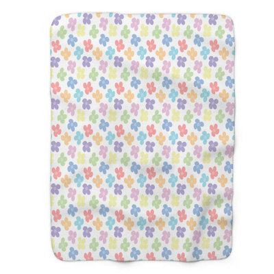 Rainbow Gentle Spectrum - 1 Piece Premium Sherpa Blanket