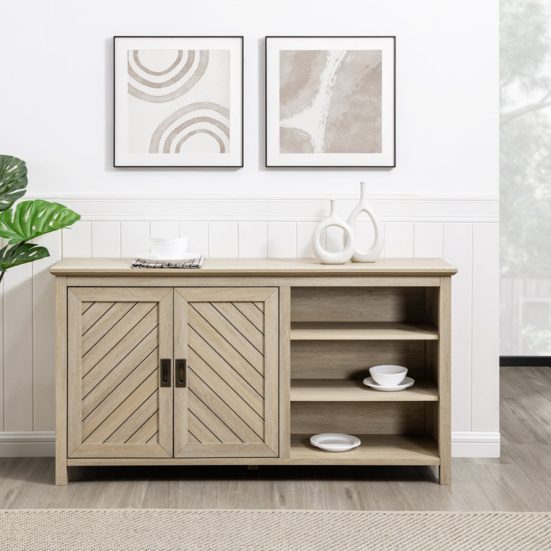 Canmore 41 Cm Wide Sideboard, Coastal Oak
