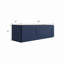 Armoire murale bleu marine Shaker, structure en bouleau massif, boîte d'armoire en contreplaqué, tablette réglable, finition matte douce, plusieurs tailles-134530632