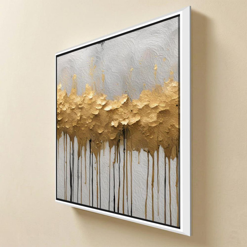 «Isaiah 60: 1 Arise Shine» par Mark Lawrence, reproduction, H 21,5 po x l 21,5 po x P 2 po, Cadre flottant, Blanc