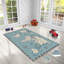 Tapis luxueux (3,3 x 5,9 pi), 100% polyester, 740 g / m² | Éponge stratifiée antidérapante pour plus de confort | Antibactérien, facile à nettoyer, lavable à la machine | Parfait pour le salon et la chambre à coucher-593963141
