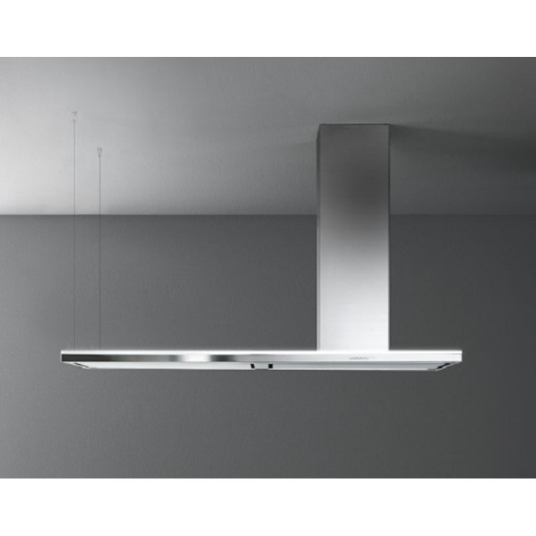 Falmec Stainless Steel 500 CFM Convertible Island Range Hood with Mesh Filter