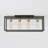 Maleika 4-Light Flush Mount Rectangular Ceiling Light-752902996