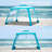 Beach Cabana  Beach Canopy Easy Set Up And Take Down  Cabana Tent With Sand Pockets  Instant Sun Shade With Side Wall