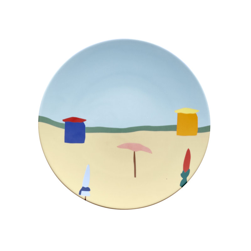 Destination Mer Porcelain Salad/Dessert Plate