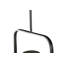 Altheimer 1 - Light Nickel Geometric Pendant