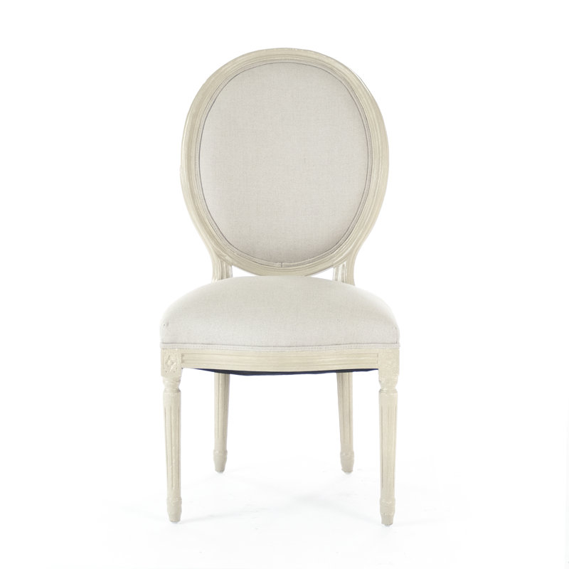 Asta Linen Upholstered Side Chair