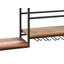Anastazas 18 Bottle Wine Bottle & Glass Rack