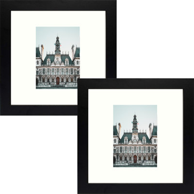 Arianamarie Black MDF Picture Frame with Mat
