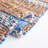 Roanne Natural Fiber Flat Weave Jute/Cotton Geometric Rug in Blue/Natural-1462486262