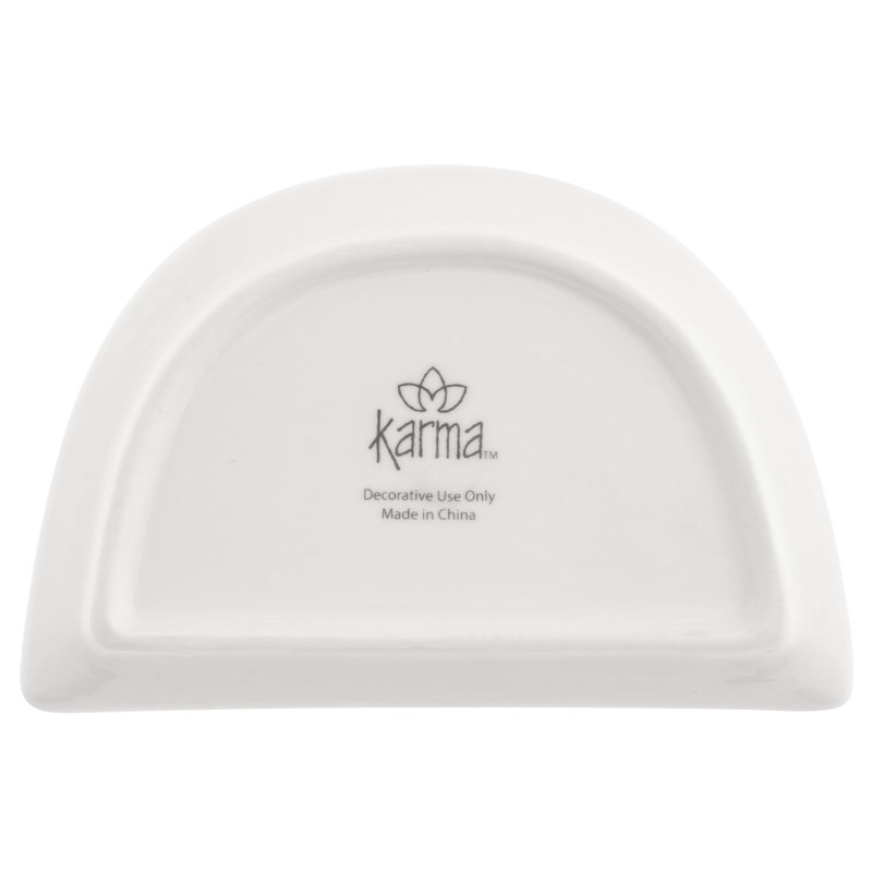 BOHO B&W SHAPED TRINKET TRAY  RAINBOW