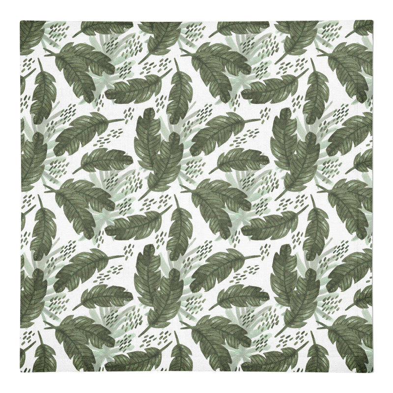 Laurelai Cotton Floral Square Napkin