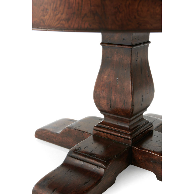 Althorp - Victory Oak Round Dining Table, 72" L x 72" W