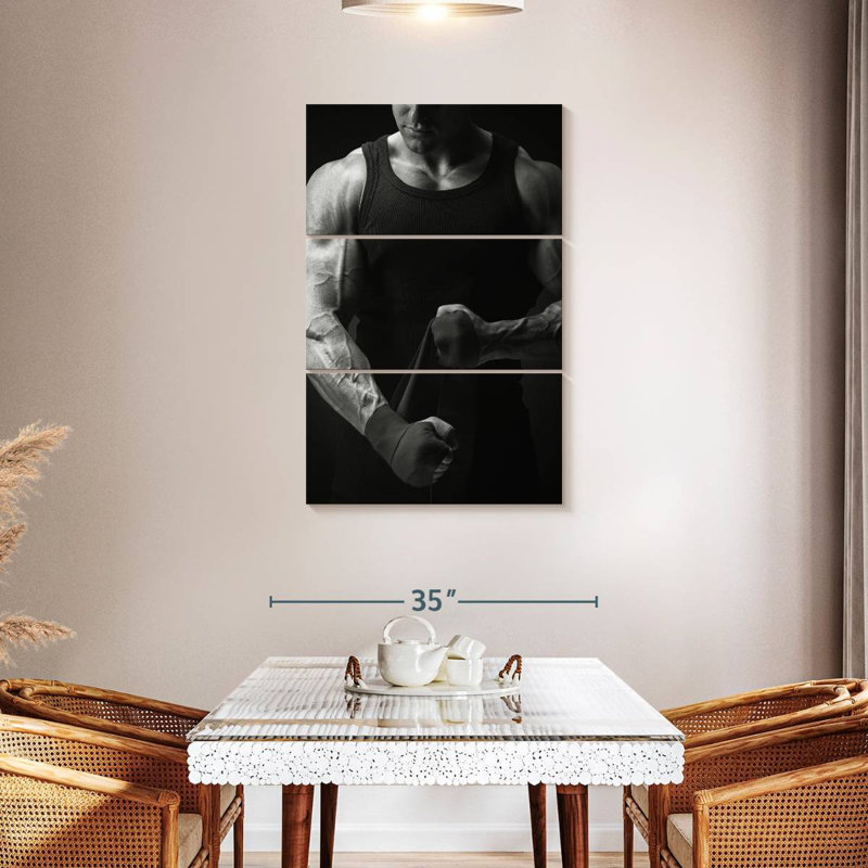 Sireci Bodybuilder Physique, 45" H x 28" W