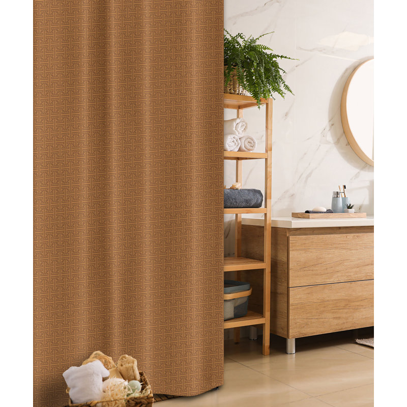 Foscot Shower Curtain with Hooks Included