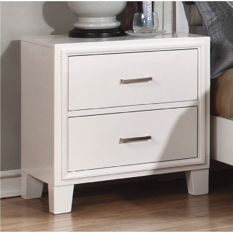 Annastacia 2 Drawer Nightstand