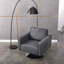 Fauteuil club pivotant 30,5 pouces Deysia-87386620