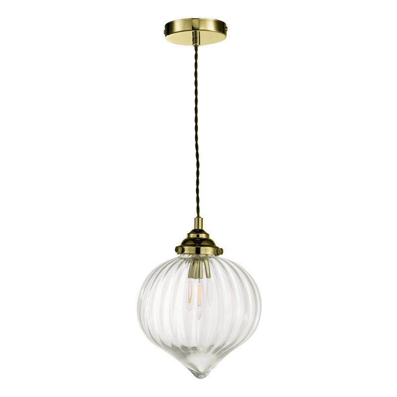 Abdimalik 1 - Light Pendant, Antique Brass