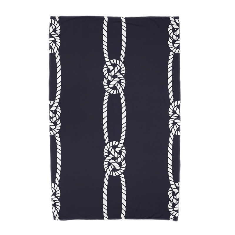 Hancock Beach Towel, Navy 