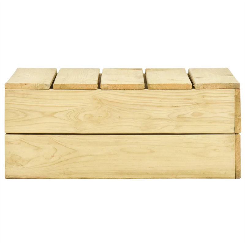 Avneet Square Metal Outdoor Coffee Table , 75cm cm W 75cm cm D