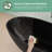 71'' X 35'' Freestanding Soaking Solid Surface Bathtub
