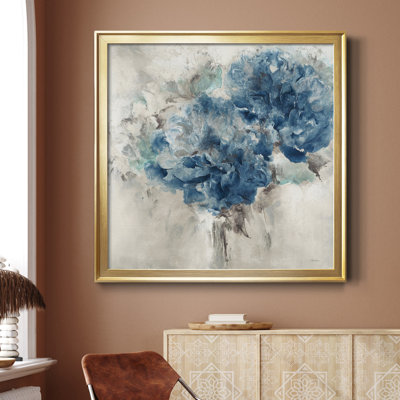 Floral Notes - Reproduction d'art sur toile encadrée