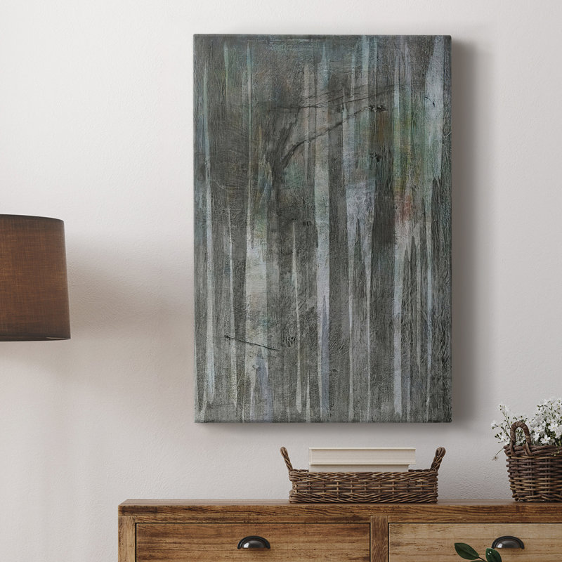 BirchForestAbstractsII -Custom Wrapped Gallery Cavas