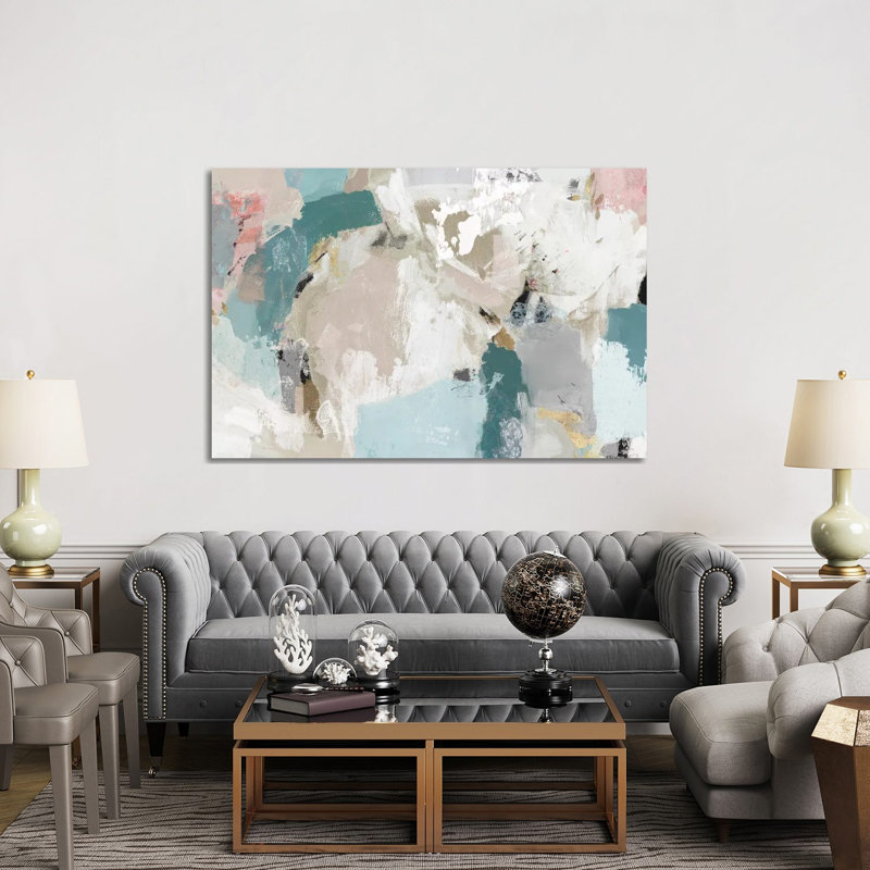In The Heart Of Movement by Isabelle Z - Painting on Canvas, 152.5 cm H x 101.5 cm W x 3.175 cm D, Wrapped Canvas