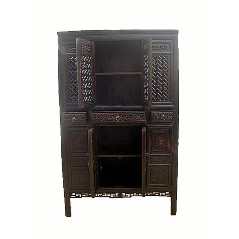 Solid Wood China Cabinet