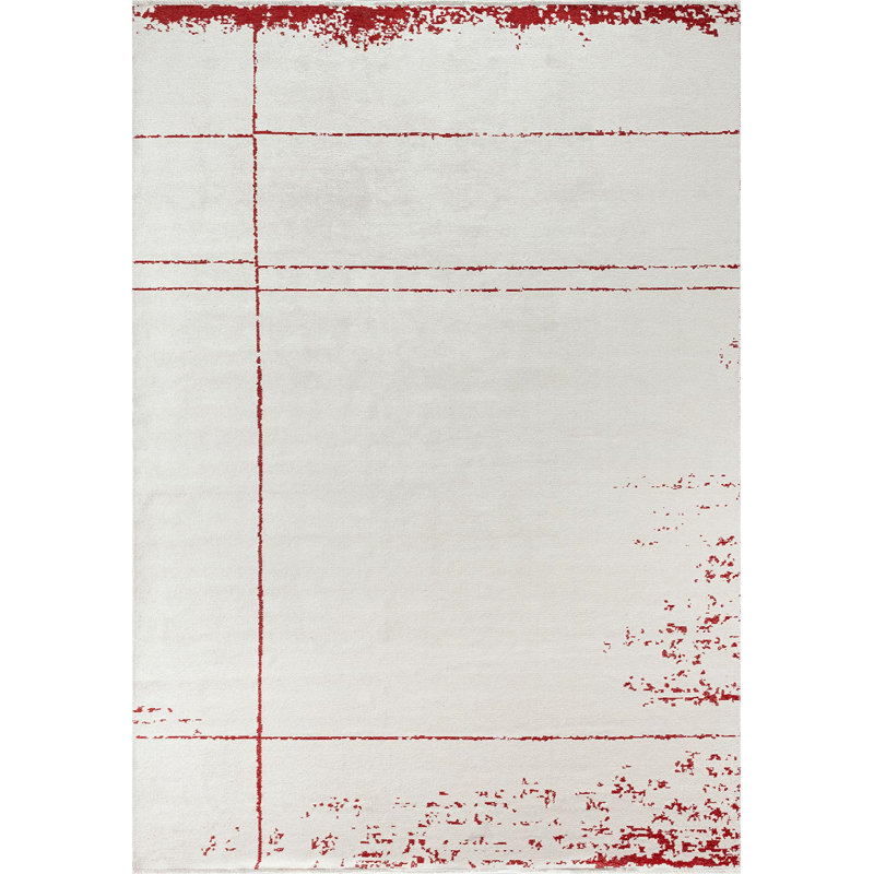 Modern Patternless Abstract, Rectangle 6'7" x 9'10"