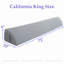 Coussin Adelheide pour lit de tête de lit / mur / matelas gris-220366461