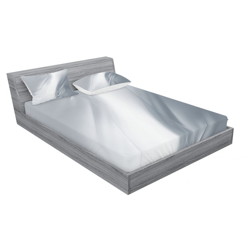 Microfiber Sheet Set, Queen Sheet Set with Fitted Sheet