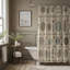 Rideau de douche FrostBond Art abstrait-947757363