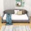 Haval Tufted Upholstered Daybed With Arms-2097032651