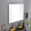 Miroir de salle de bain à DEL avec miroir rétro-éclairé et miroir mural-777536326