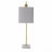 9X14.3X25.2" Metal Table Lamp