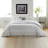 DKNY Chenille Stripe 100% Cotton 3 Piece Comforter Set-58704931-38885556