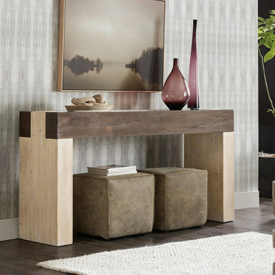 Retro Minimalist Console Table