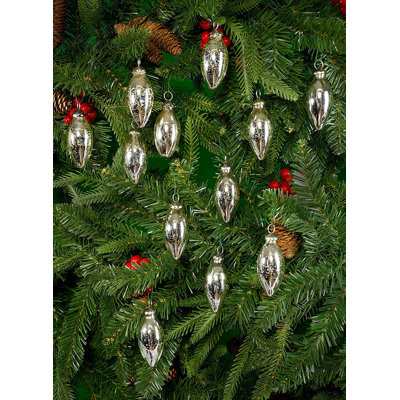 1.25'' Glass Finial Ornament