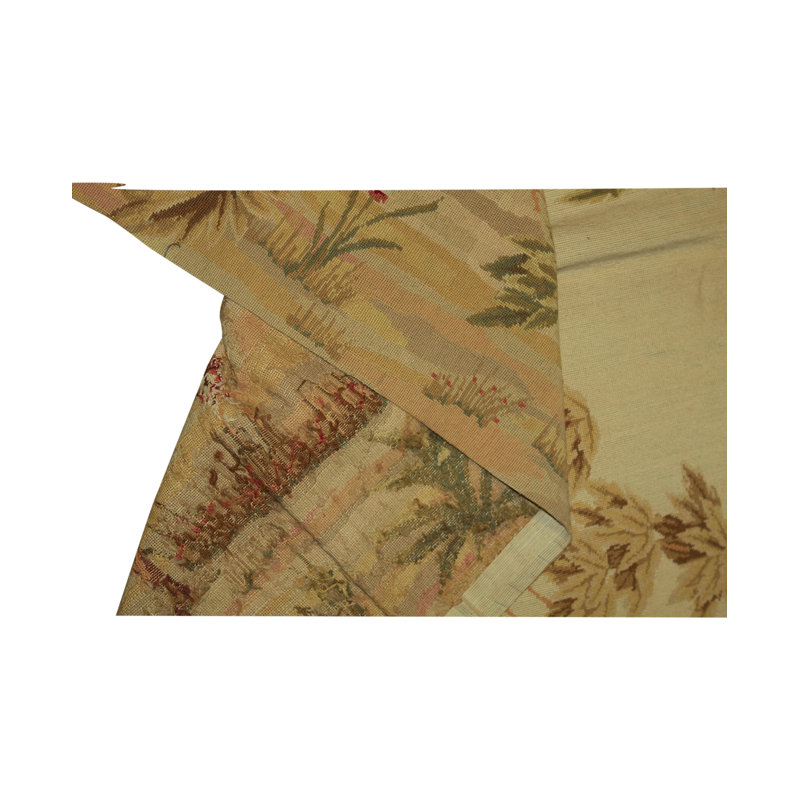 Tapis brun de haute qualité noué à la main