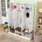Hall Tree with Storage Bench, Hooks, Cubbies and Cabinets-129933160