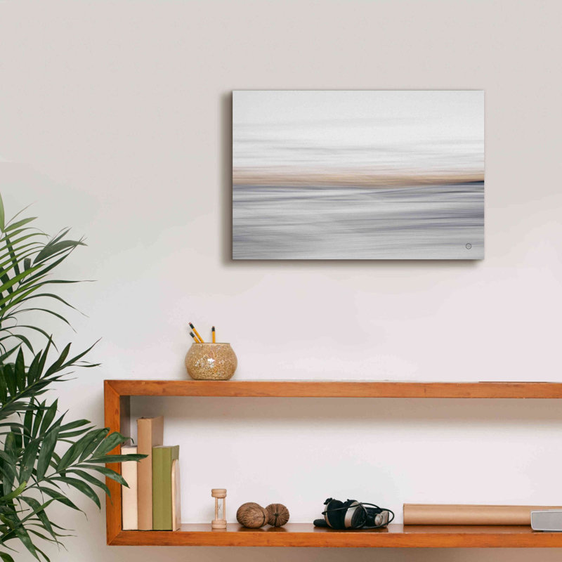 'Waves Move Me II' by Nathan Larson, Canvas Wall Art, 12" H x 18" W x 0.75" D