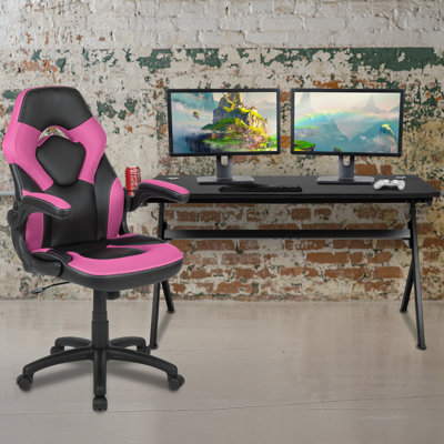 Bridesdale Gaming Desk and Chair Set