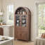 Armoire de rangement en noyer en noyer faite de matériaux de haute qualité et de fabrication antique avec un grand espace de rangement