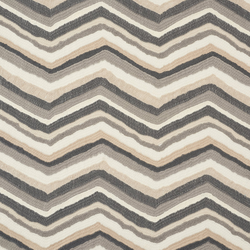 Tissu brodé Shasta, Neutre